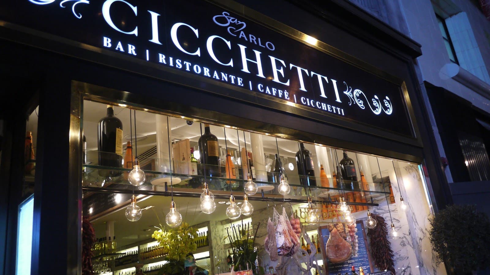 San Carlo Cicchetti, Piccadilly.