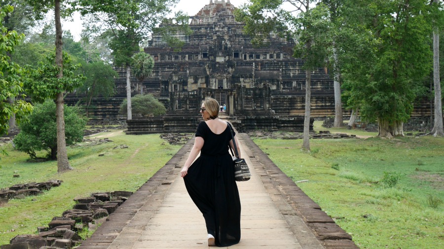 Visiting Ta Prohm & Angkor Thom, Cambodia.