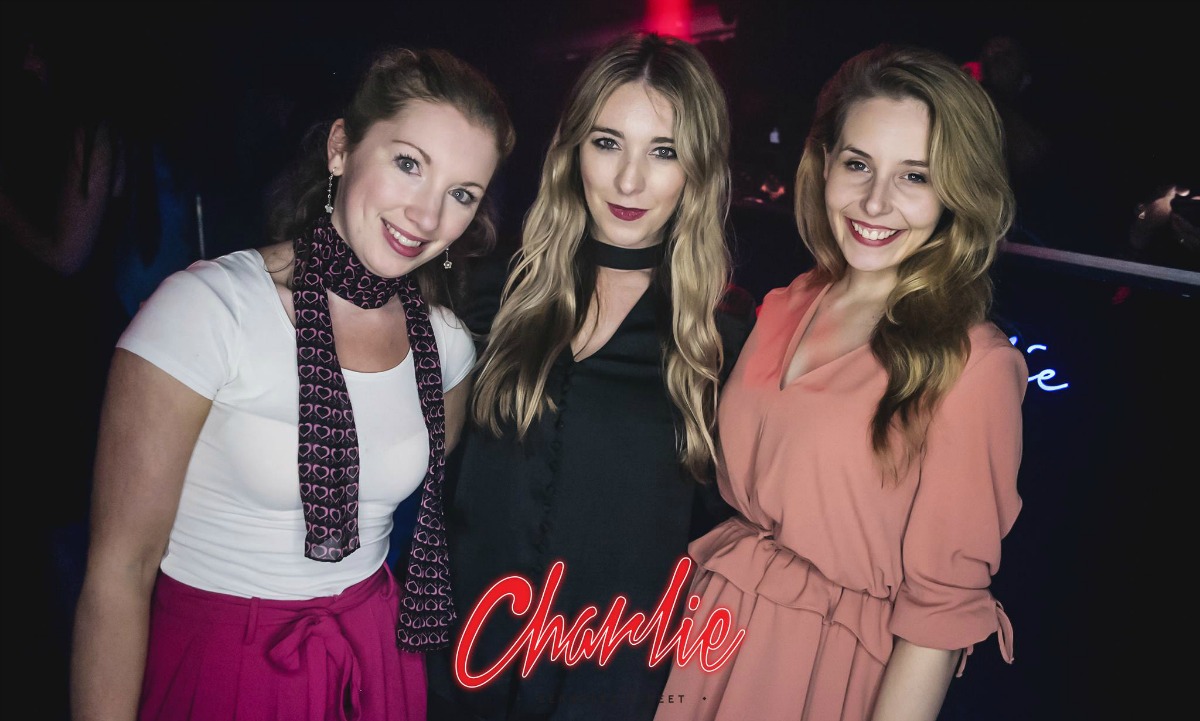 Girl's Night Out at Charlie Berkeley Street, London.