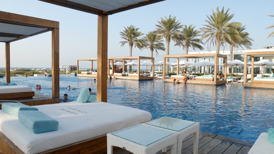 Saadiyat Beach Club, Abu Dhabi.