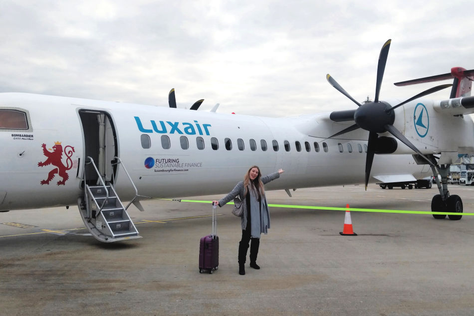 Luxy Flies Luxair to Luxembourg for a Weekend City Break.